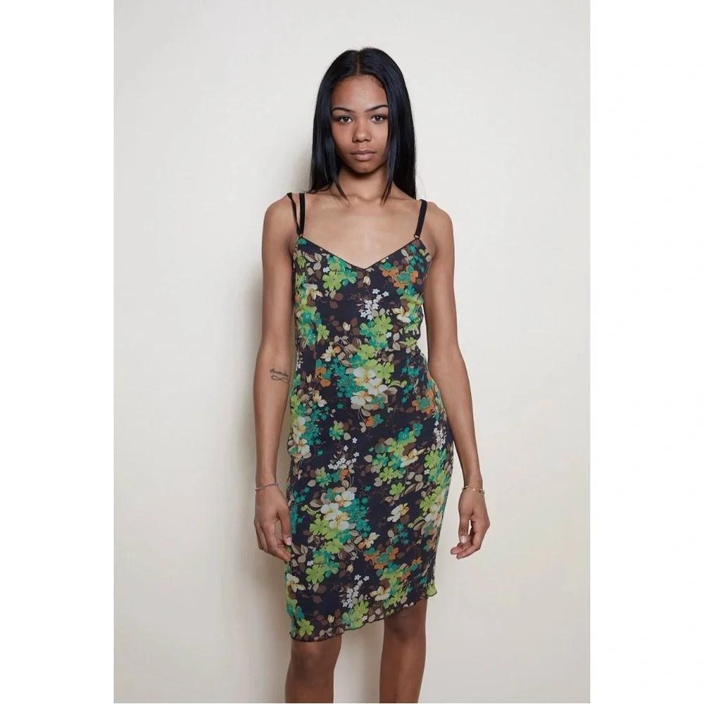 Vintage Dolce & Gabbana D&G Silk Slip Dress - Picture 2 of 8